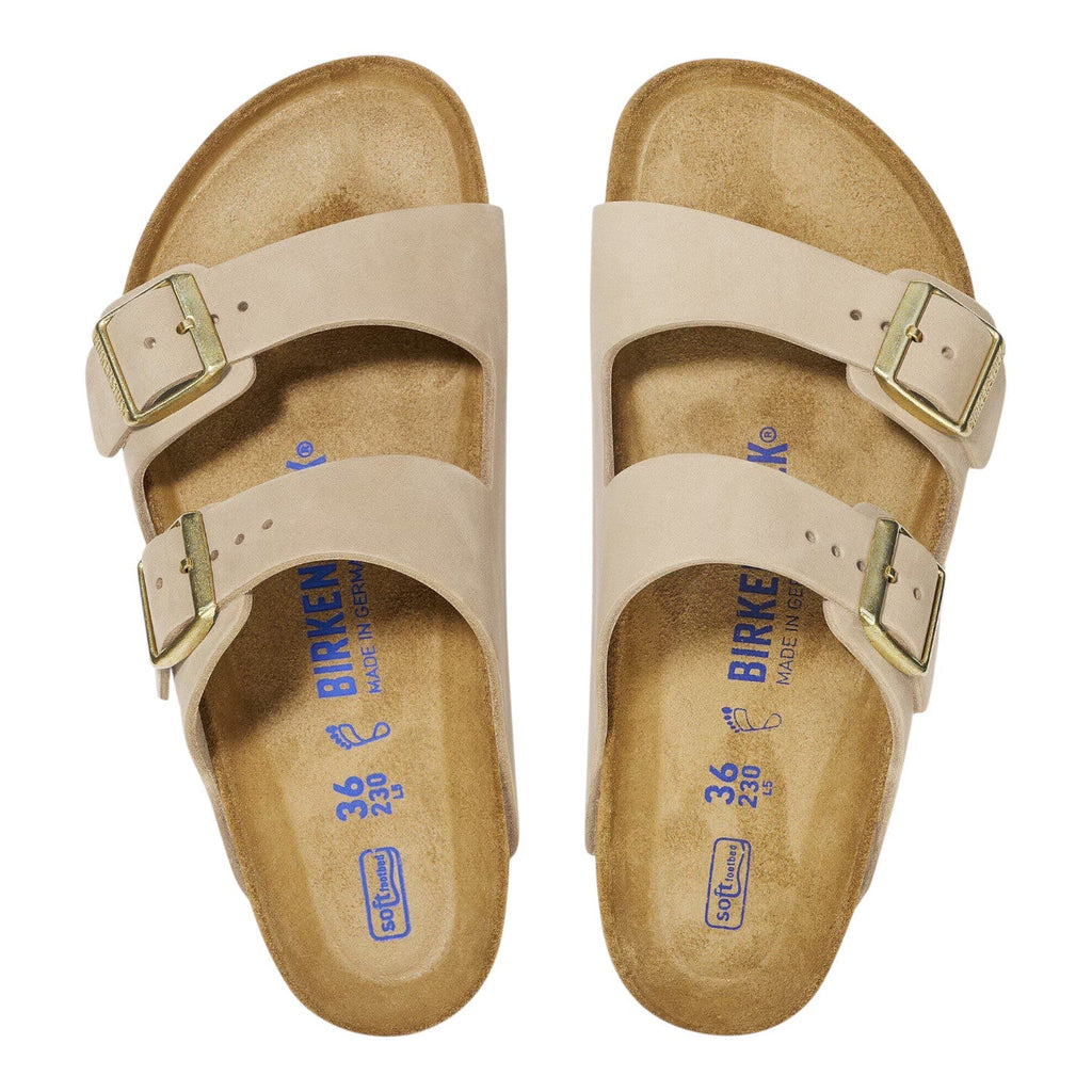 Birkenstock Arizona Soft Footbed Nubuck Women's Footbeds & Orthotics