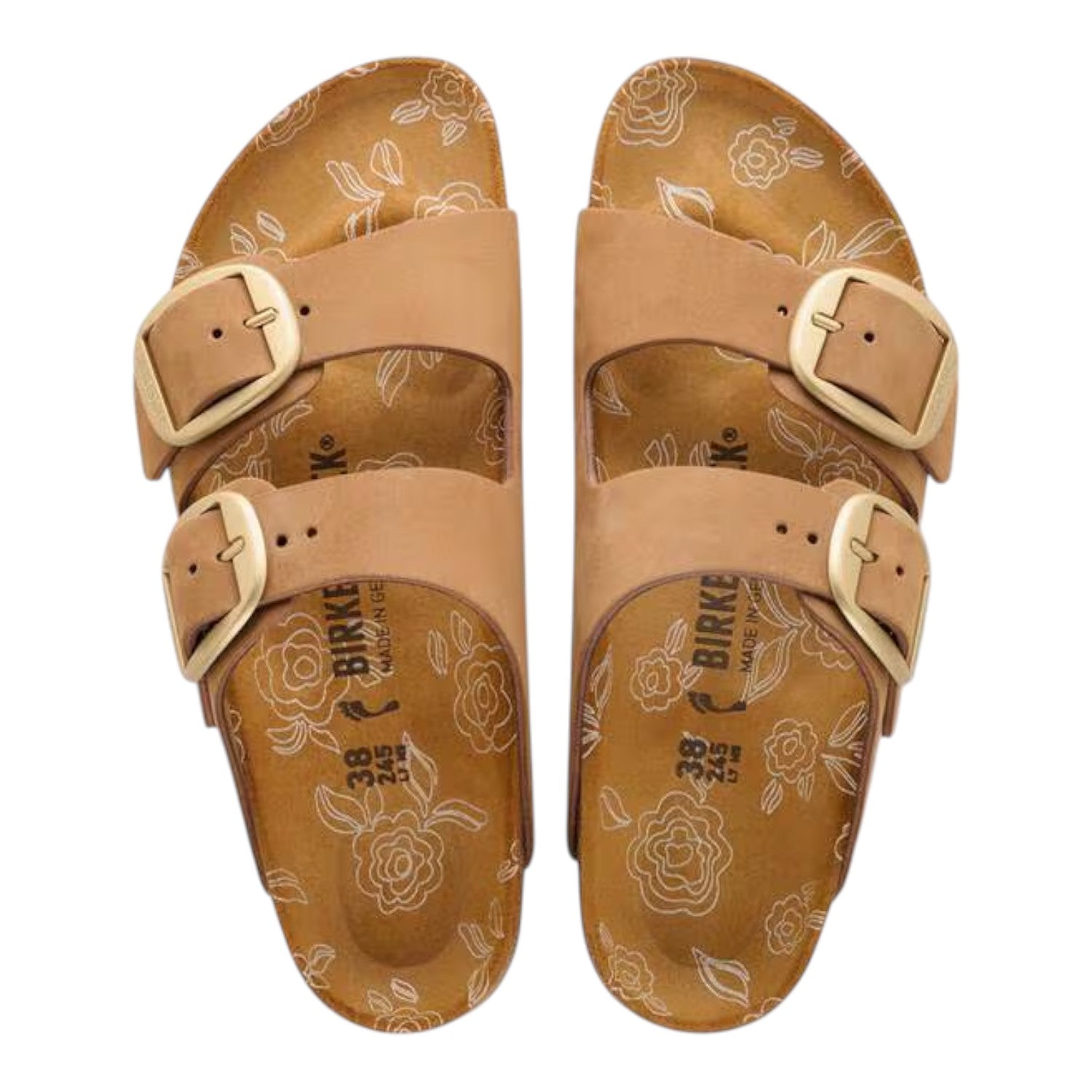 Birkenstock Arizona Big Buckle Nubuck Women's Sandals