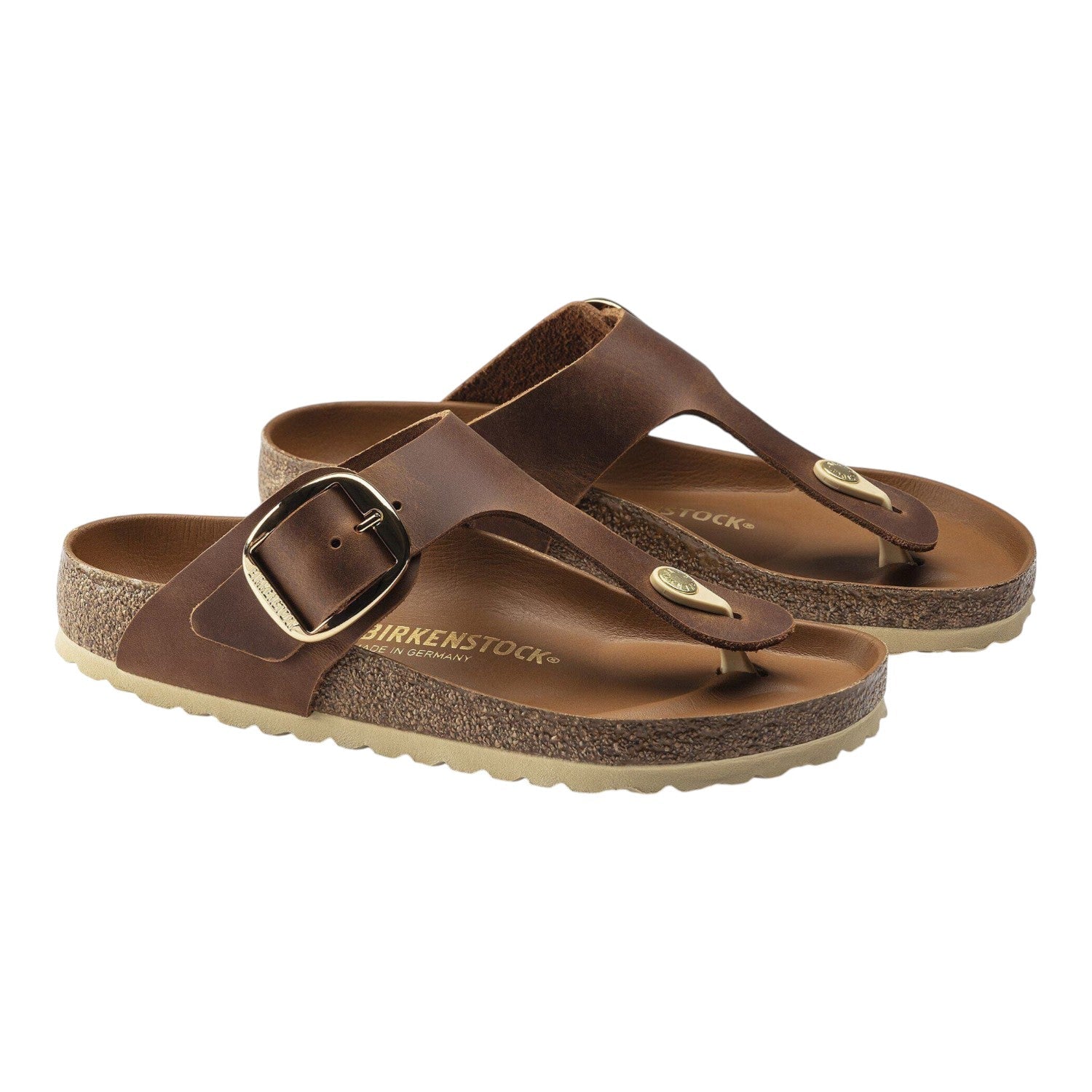 Birkenstock Gizeh Big Buckle Oiled Women's Sandals