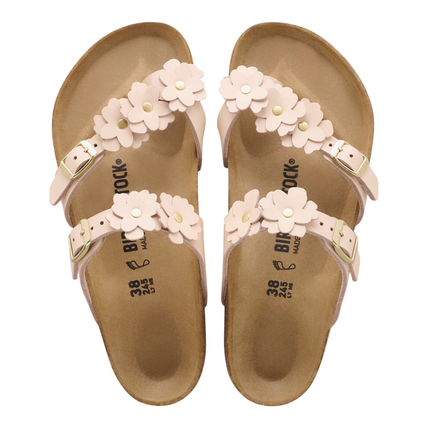 Birkenstock Mayari Flowers Leather Women's Sandals