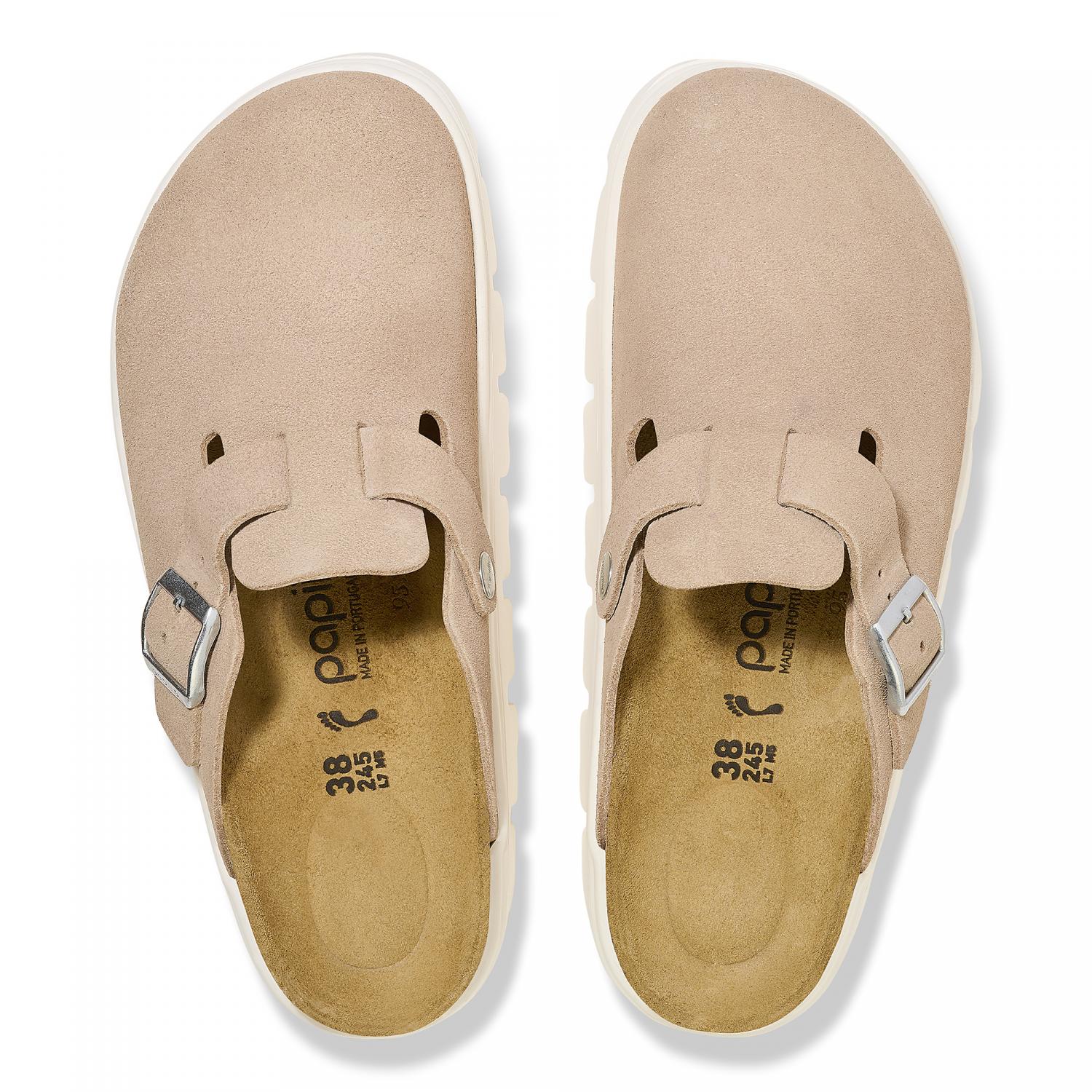 Birkenstock Boston Chunky Suede Women's Clogs