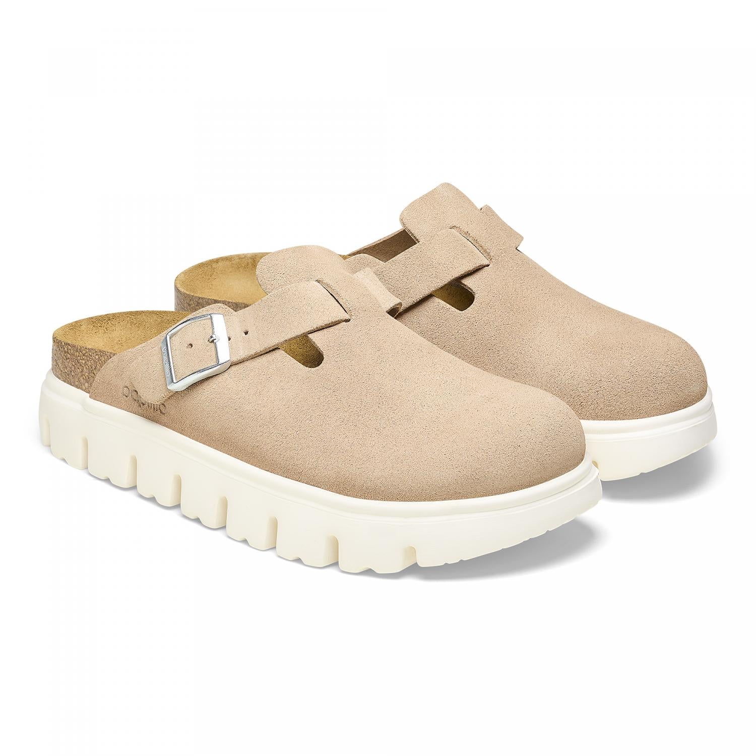 Birkenstock Boston Chunky Suede Women's Clogs