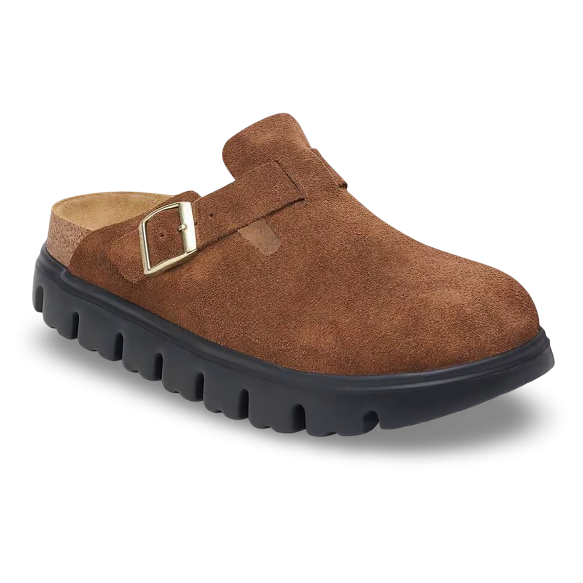 Birkenstock Boston Chunky Suede Women's Clogs