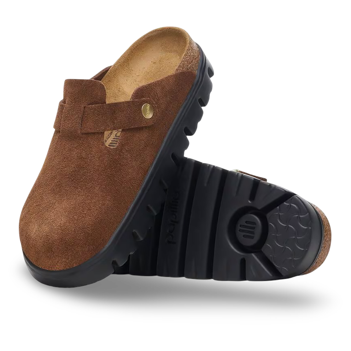 Birkenstock Boston Chunky Suede Women's Clogs