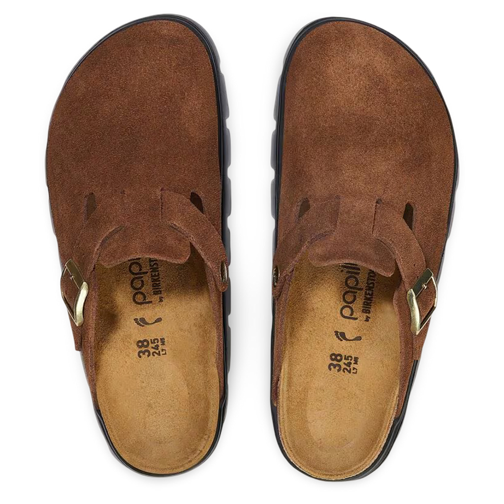 Birkenstock Boston Chunky Suede Women's Clogs