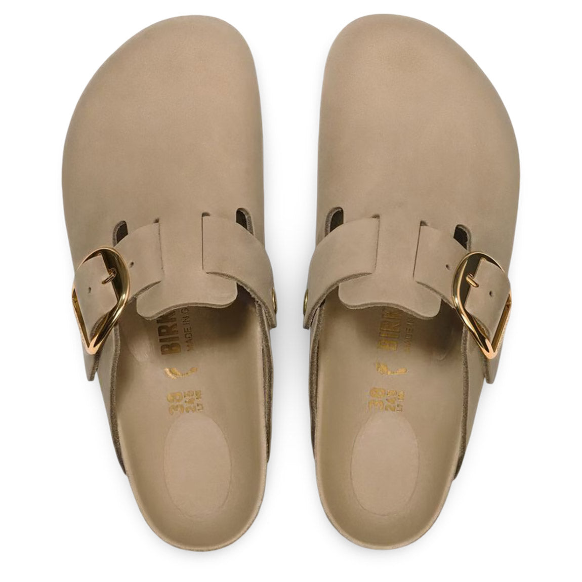 Birkenstock Boston Big Buckle Oiled Women's Clogs