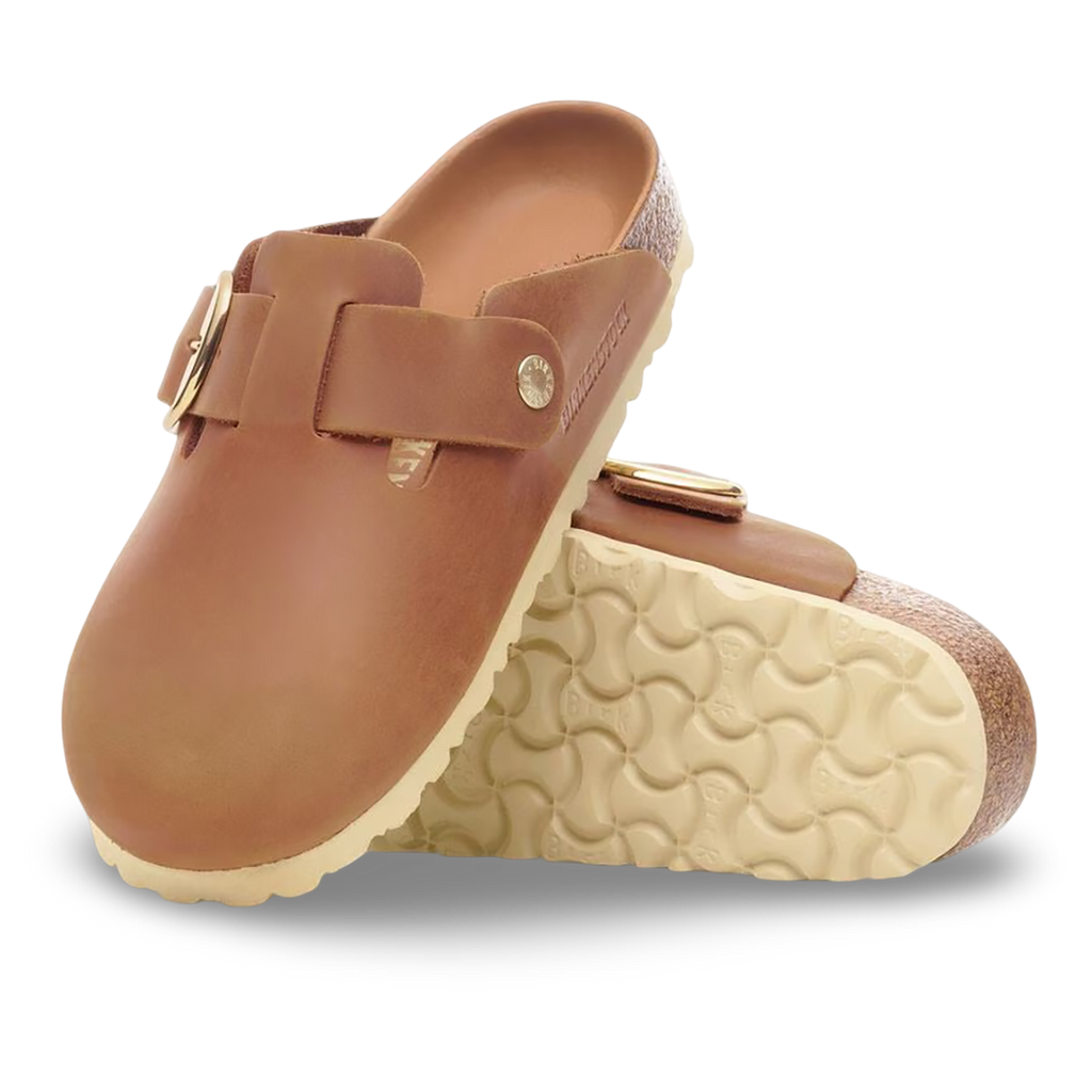 Birkenstock Boston Big Buckle Oiled Women's Clogs