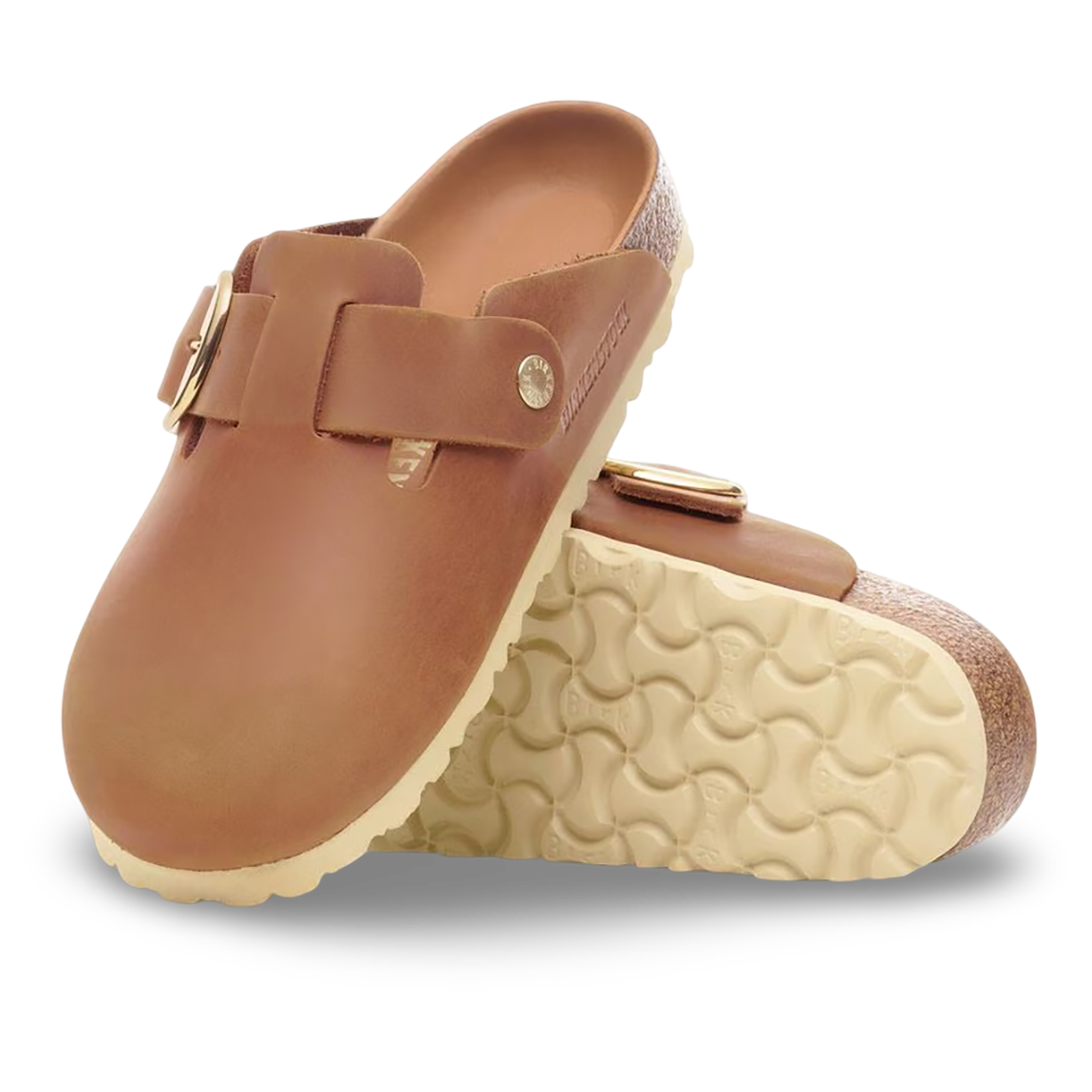Birkenstock Boston Big Buckle Oiled Women's Clogs