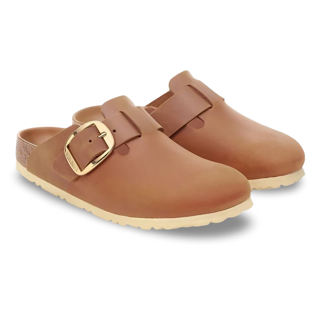 Birkenstock Boston Big Buckle Oiled Women's Clogs