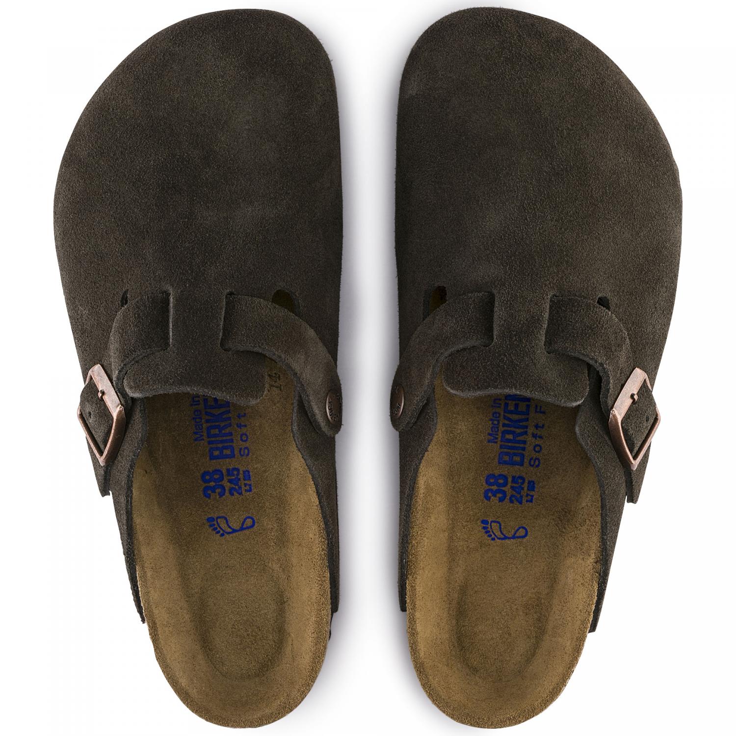 Birkenstock Boston Soft Footbed Suede Women's Footbeds & Orthotics