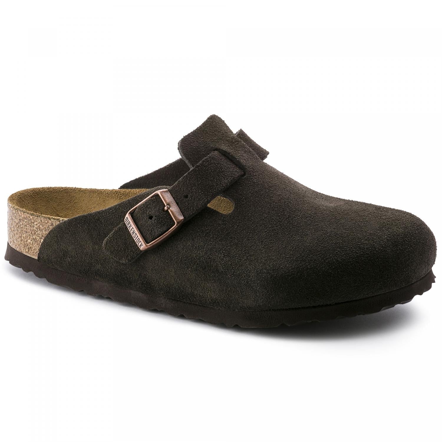 Birkenstock Boston Soft Footbed Suede Men's Footbeds & Orthotics