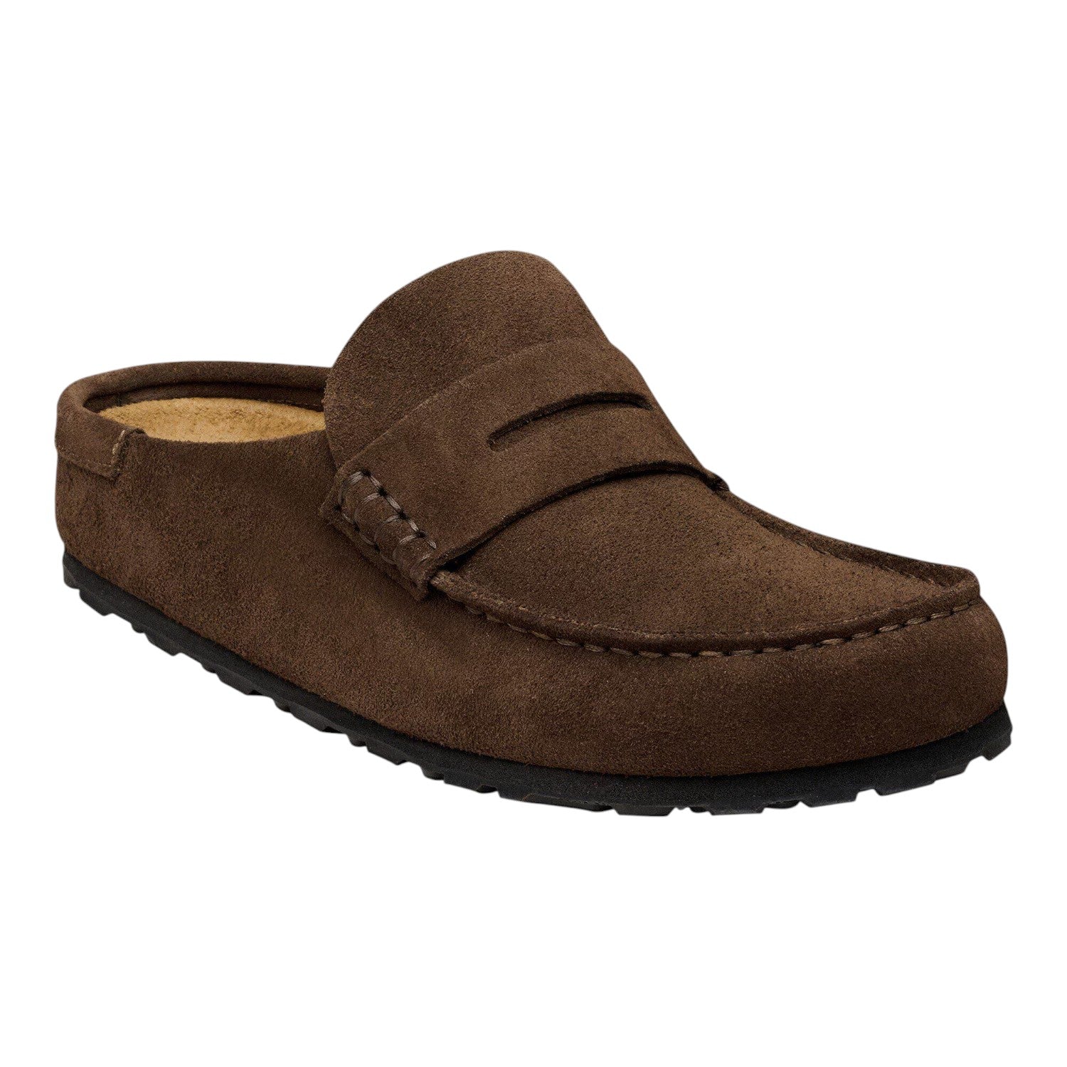 Birkenstock Naples Wrapped Suede Men's Clogs