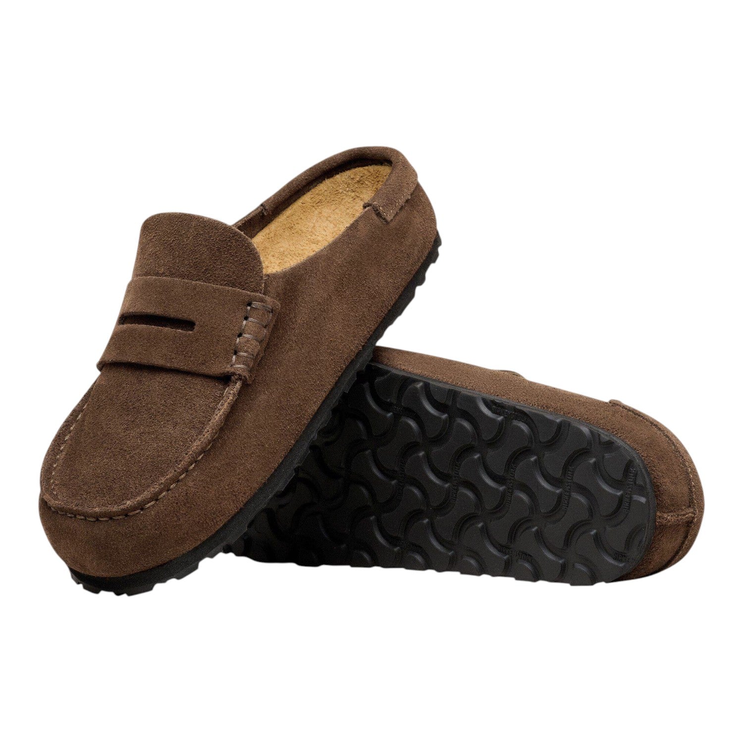 Birkenstock Naples Wrapped Suede Men's Clogs