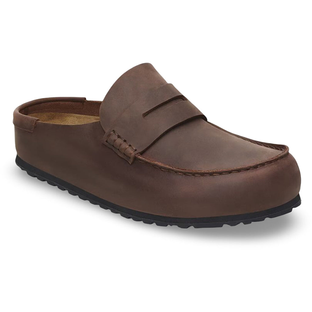 Birkenstock Naples Wrapped Oiled Men's Clogs