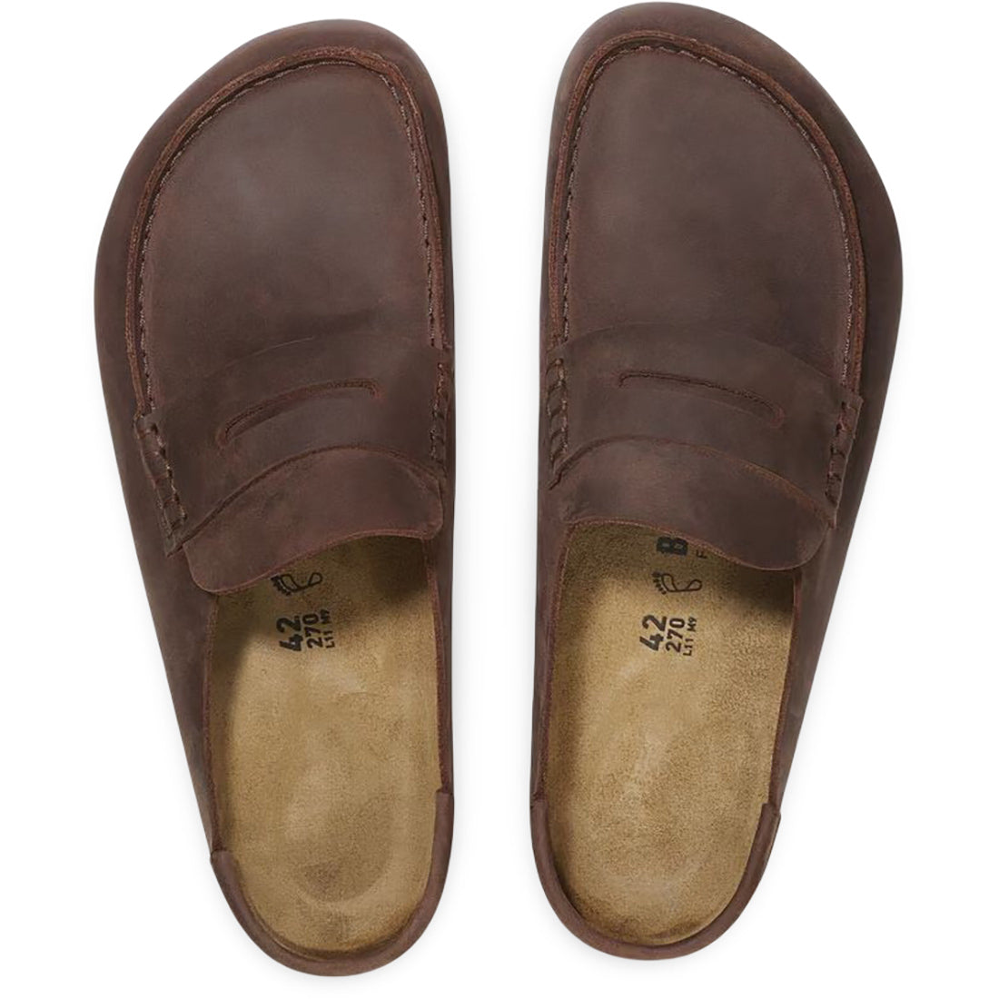 Birkenstock Naples Wrapped Oiled Men's Clogs