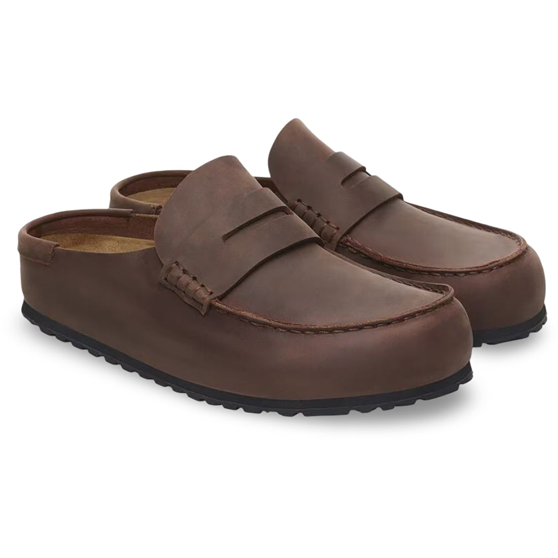 Birkenstock Naples Wrapped Oiled Men's Clogs